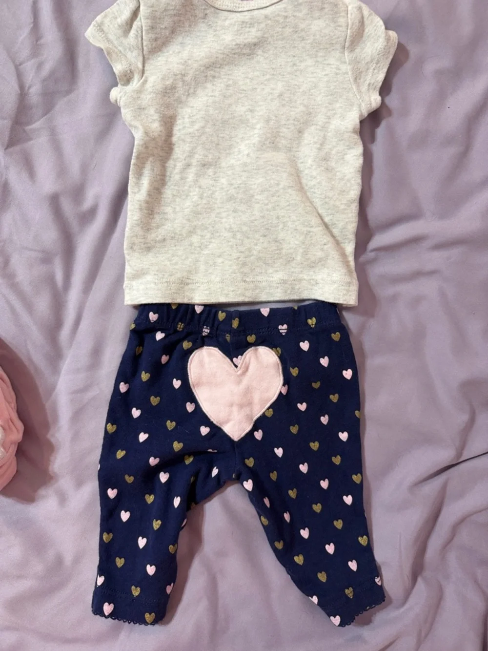Carter's Baby Girl 5 Piece Mix and Match Outfit Set- Unicorn-Princess &Bear 3 M